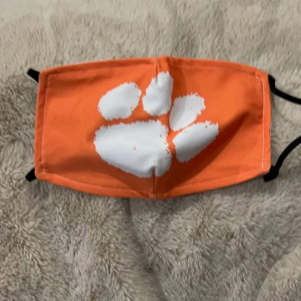 New Clemson face mask